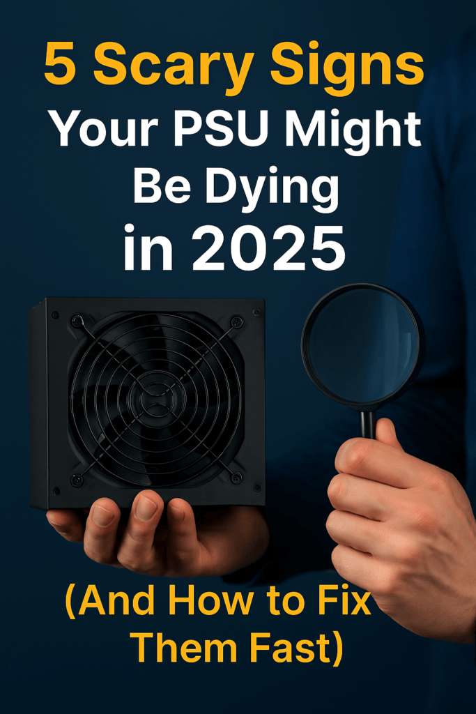 5 Scary Signs Your PSU Might Be Dying in 2025