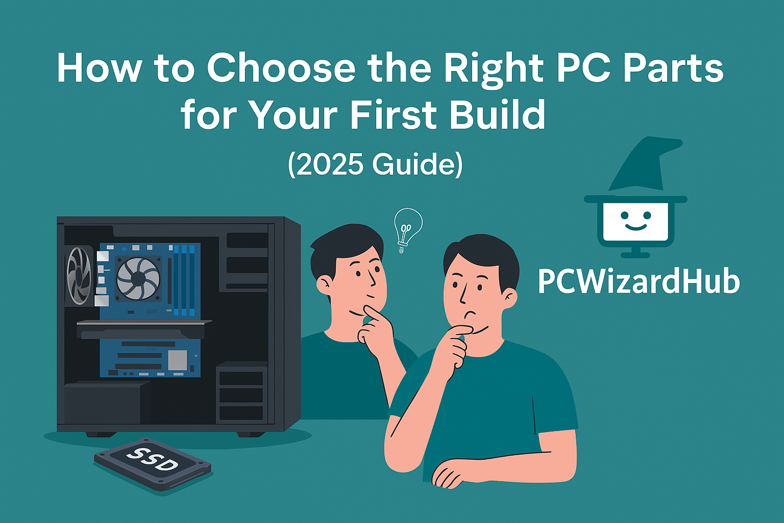 How To Choose PC Parts In 2026 Guide Build Smart How To Choose The Right PC Parts For Your First Build 2025 Guide 