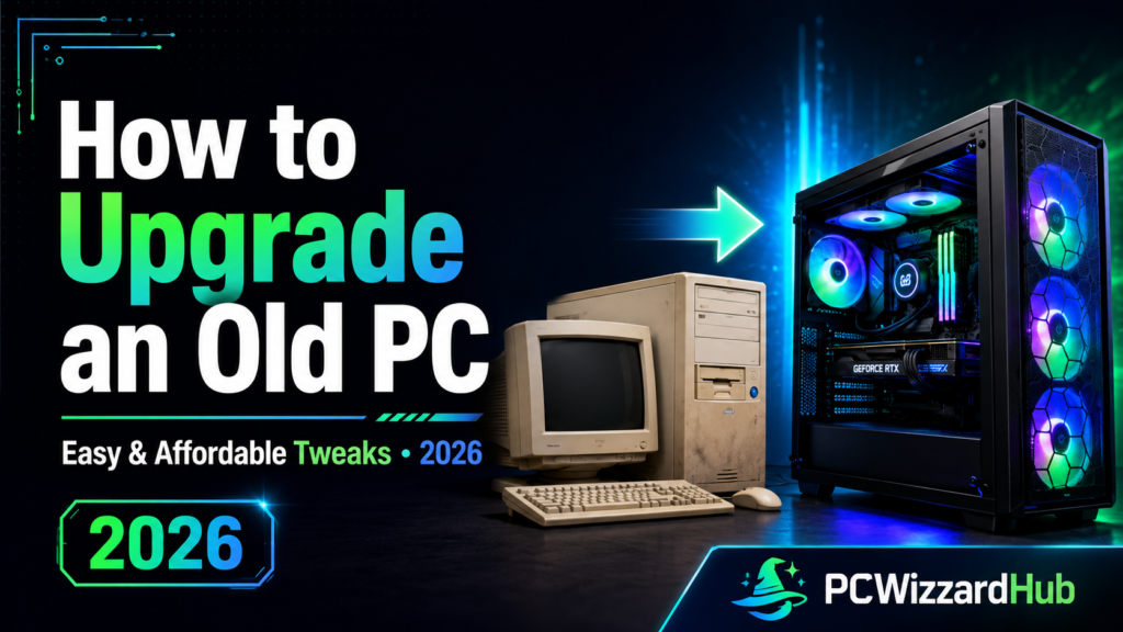 How to Upgrade an Old PC for Better Performance in 2026 – Easy & Affordable Tweaks